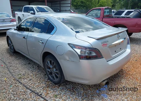 2013 Nissan Maxima 3.5 S z USA, uszkodzony, nr VIN 1N4AA5AP3DC845381